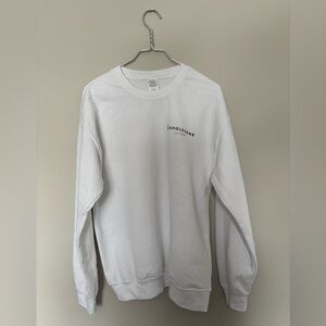 Wholesome Culture “Being Kind Is Cool” White Crewneck Sweatshirt 2X